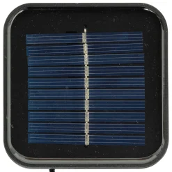 Acryl hond met kerstmuts 60 led h37cm