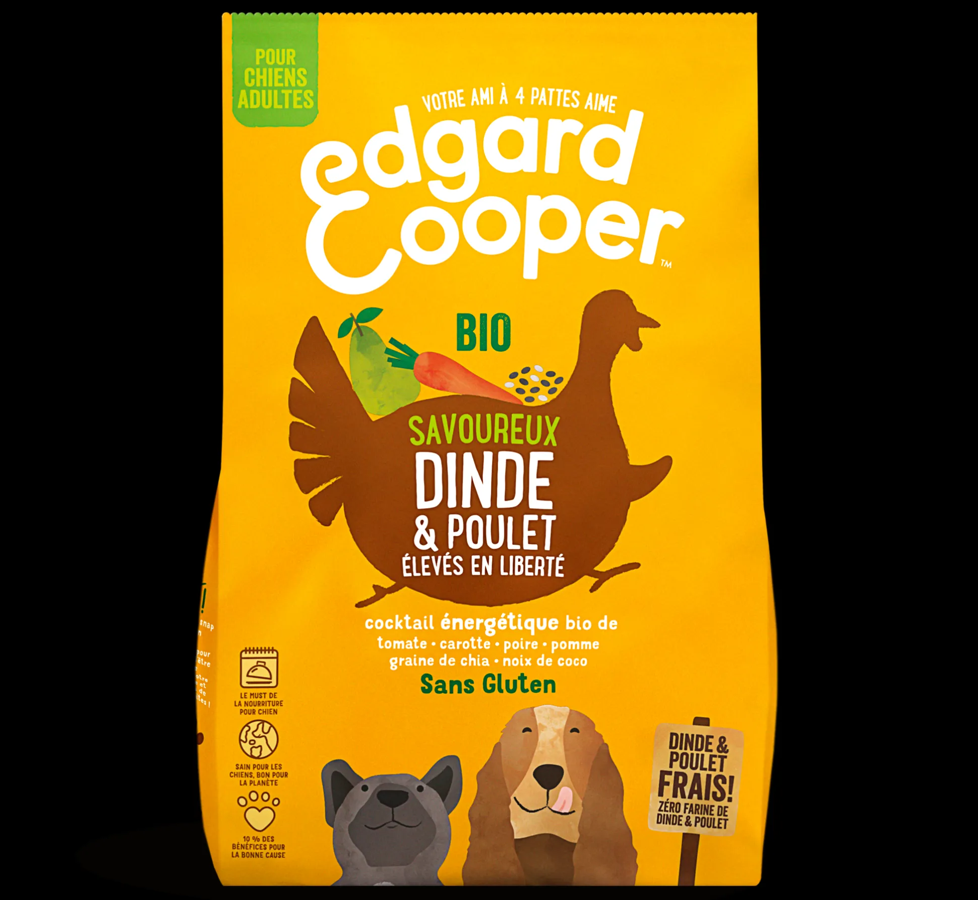 Adult brokjes BIO kalkoen 700g