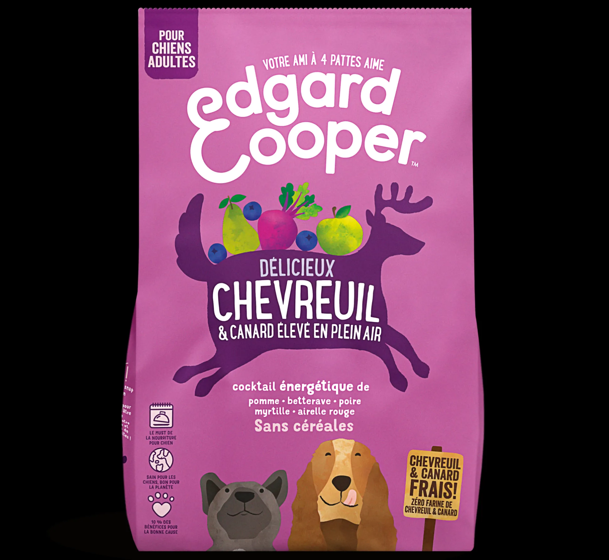 Adult brokjes hert & eend 2.5kg