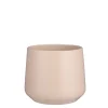 Amber pot rond licht roze mat - h18xd21cm