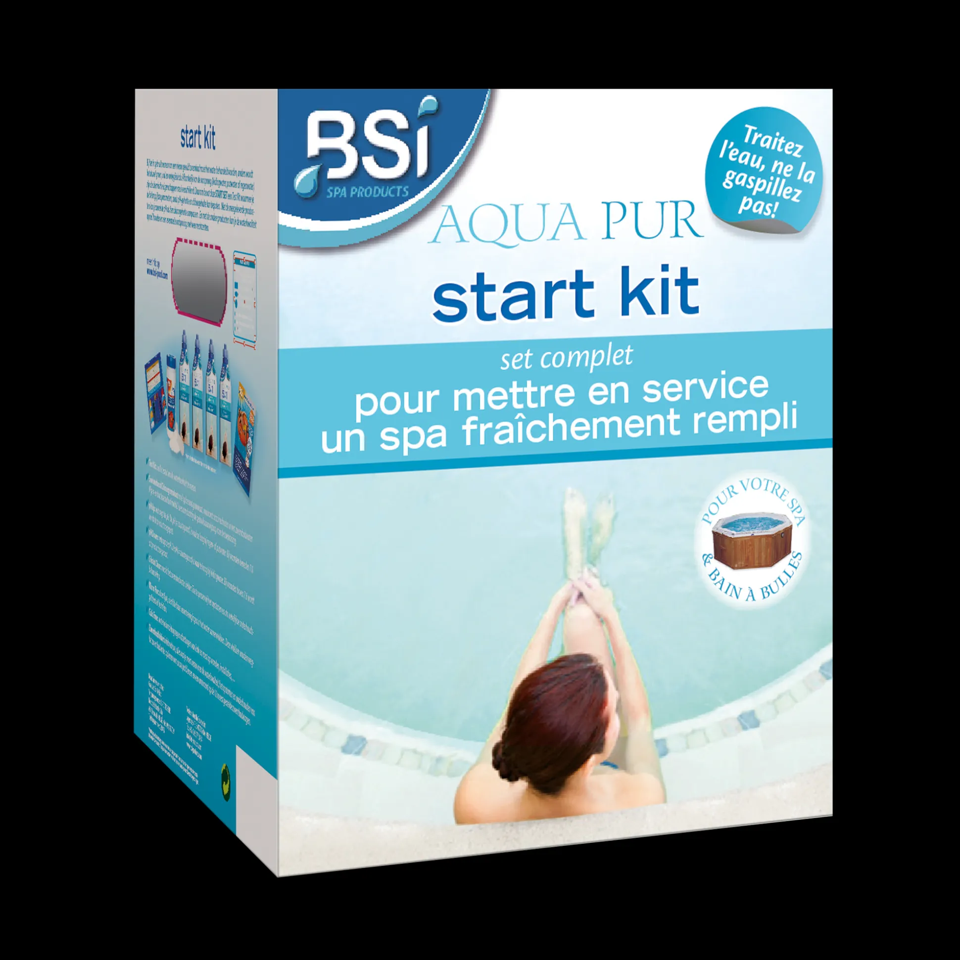 Aqua Pure start kit voor bubblebad