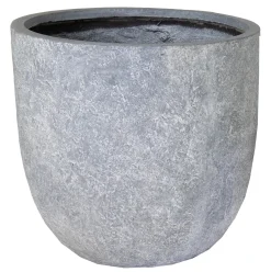 Arizona egg pot grijs d25h25