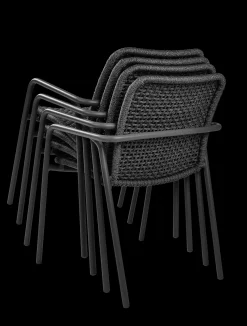 Armstoel Aruba antracite