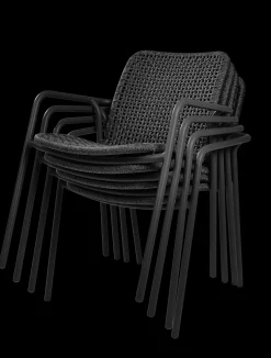 Armstoel Aruba antracite