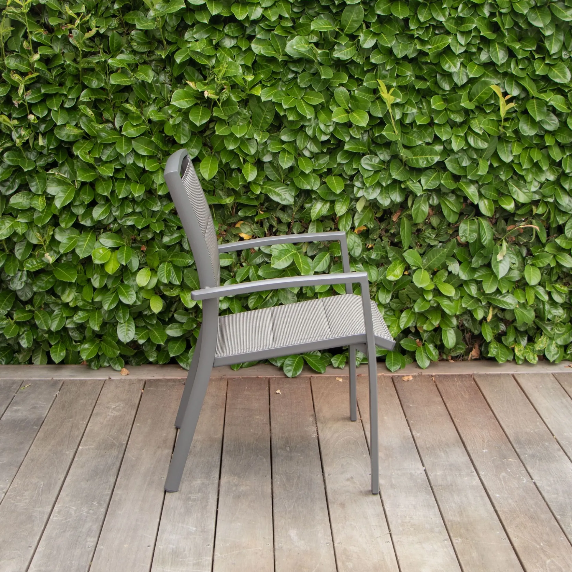 Armstoel Modulo grijs antraciet