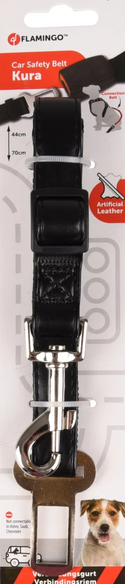 Autogordel verbindingsstuk kura art leather 20mm