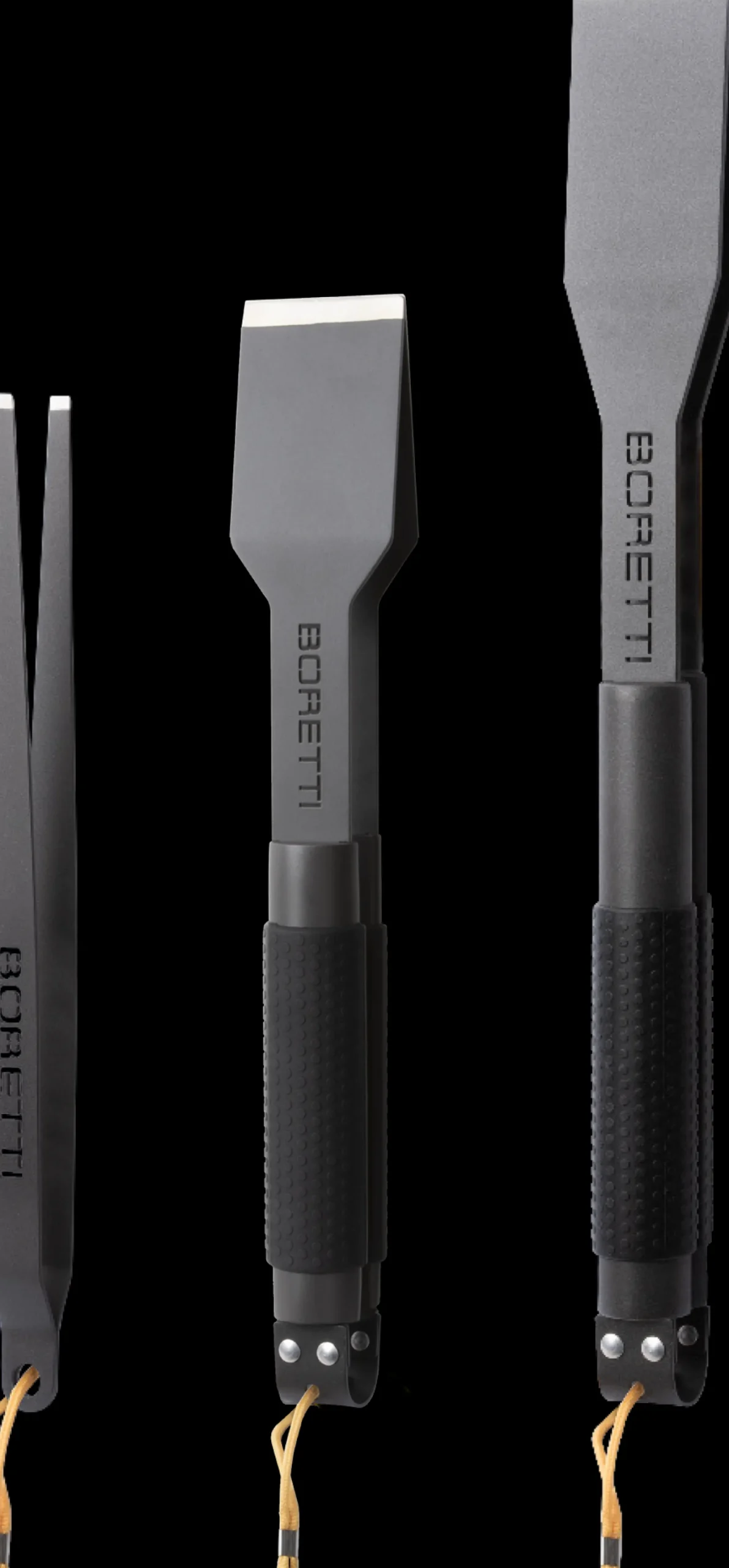 Barbecue 3-delige set (pincet, tang compact, tang)