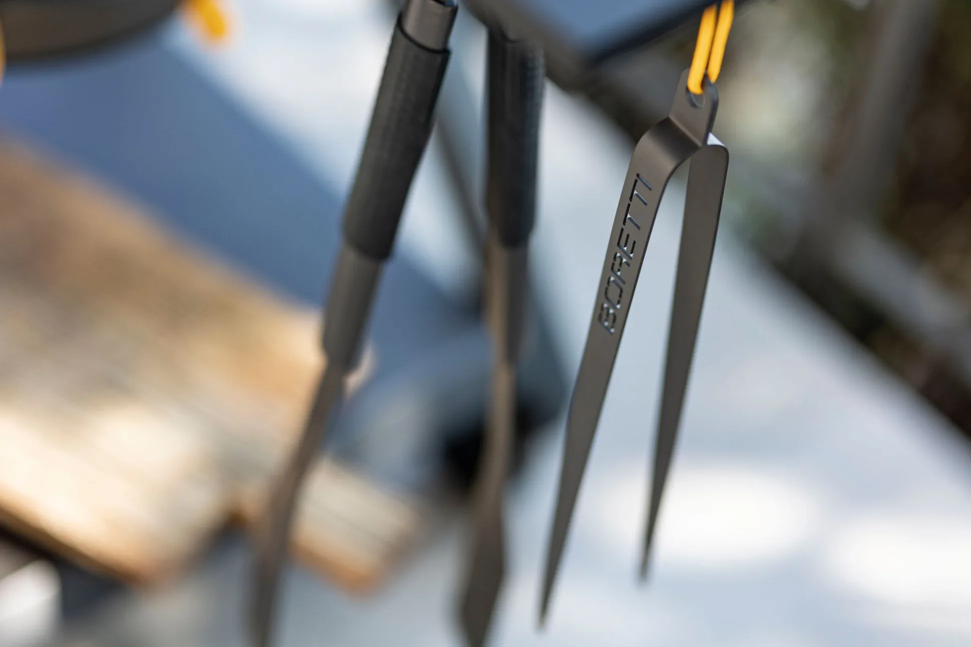 Barbecue 3-delige set (pincet, tang compact, tang)