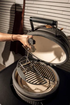 Barbecue grillrooster lifter