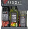 Bbq set trio (olie, crème & zout)