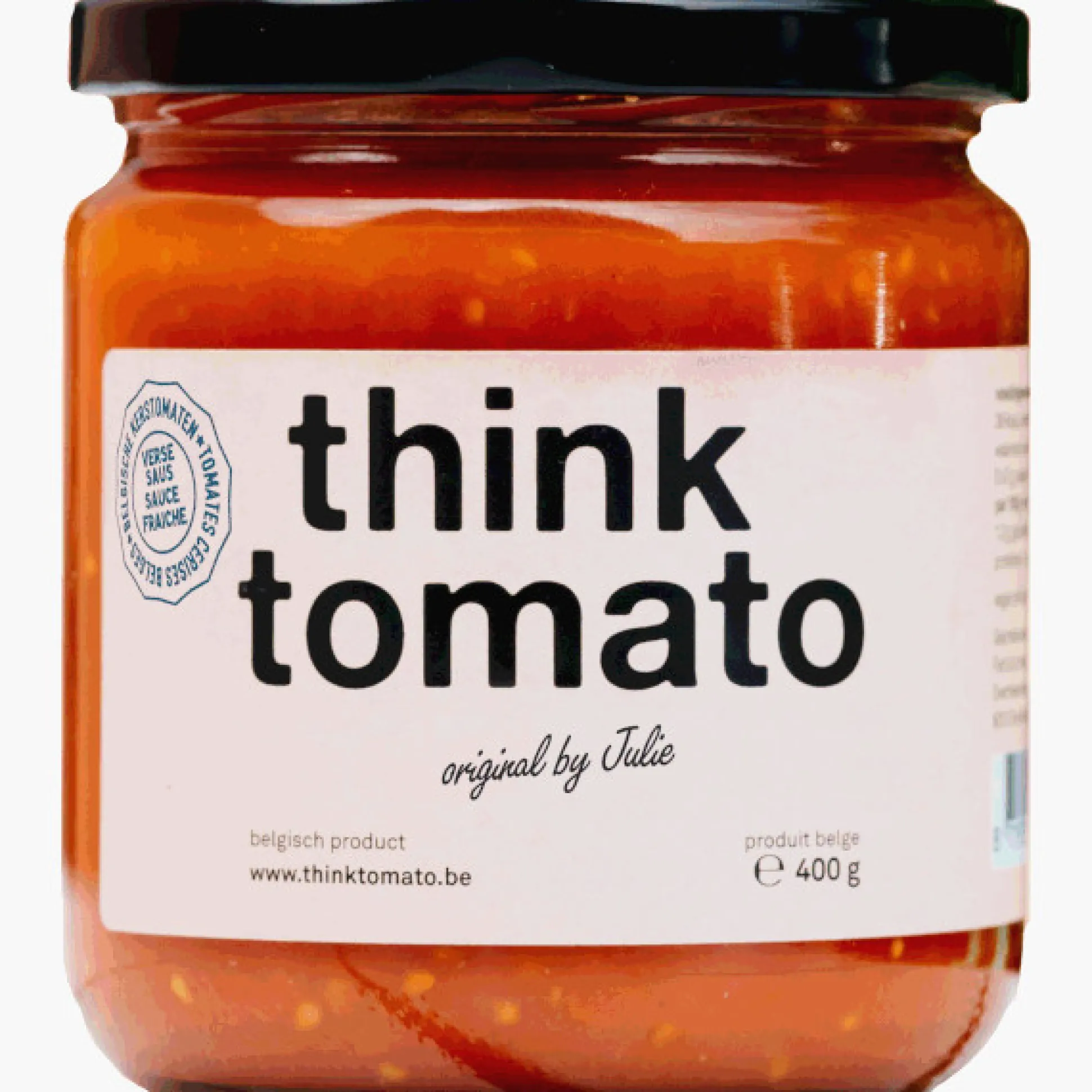 Belgische kerstomaten huisgemaakte saus 400g