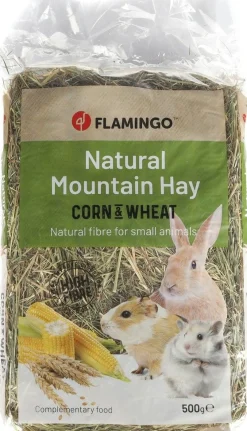 Berghooi met tarwe en mais 500gr