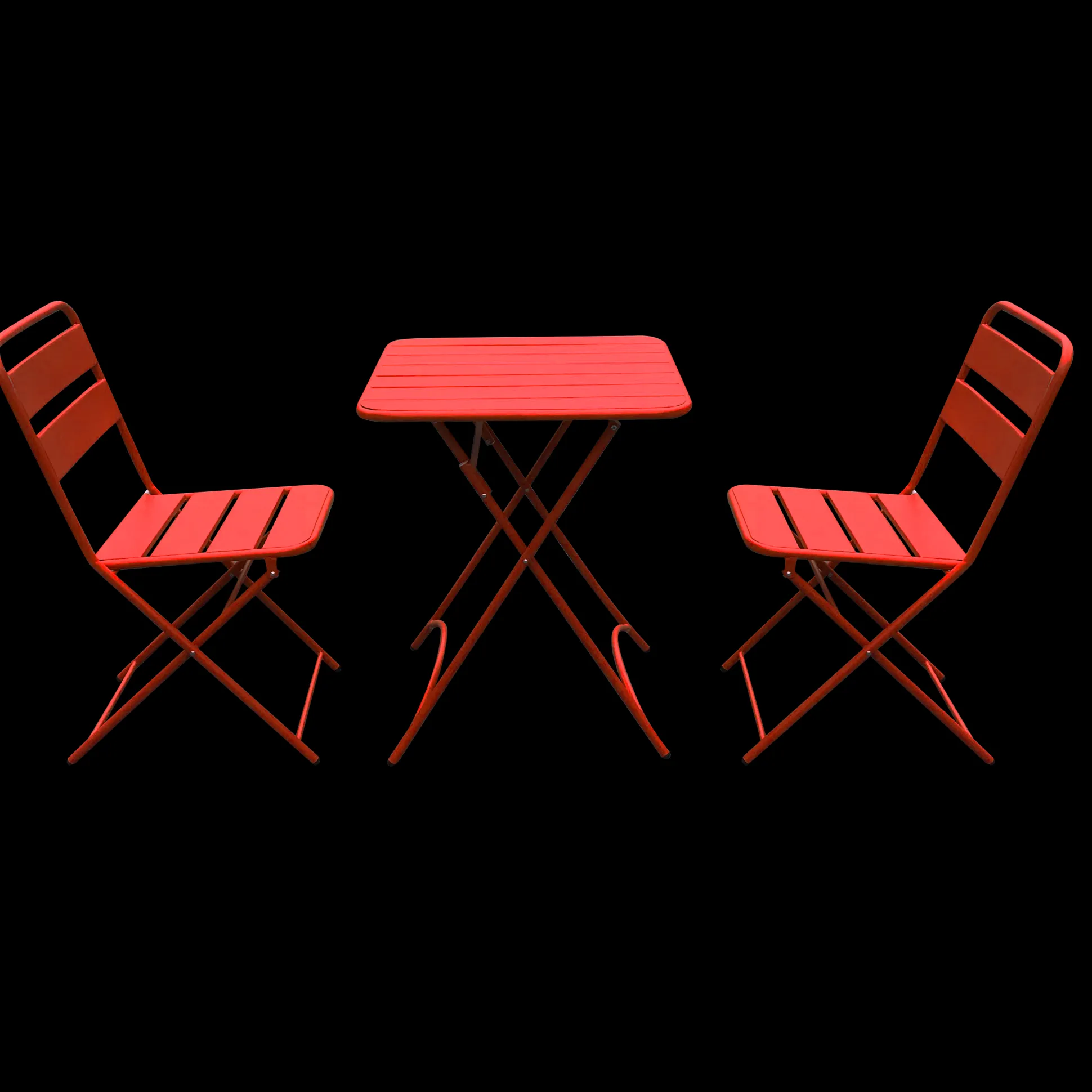 Bistrotafel Jane rood