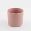 BLOEMPOT CILINDER BASIC MINI Ø 10CM MAT ROZE