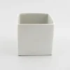 BLOEMPOT VIERKANT BASIC MINI Ø 11CM MAT WIT
