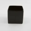BLOEMPOT VIERKANT BASIC MINI Ø 11CM MAT ZWART