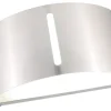 Bonn wandlamp up & down licht roestvrij staal e27 40w