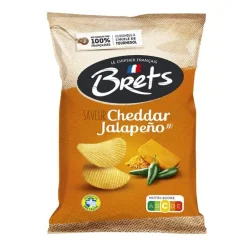 Brets chips met cheddar jalapeño smaak