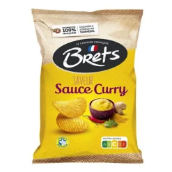 Brets chips met curry smaak