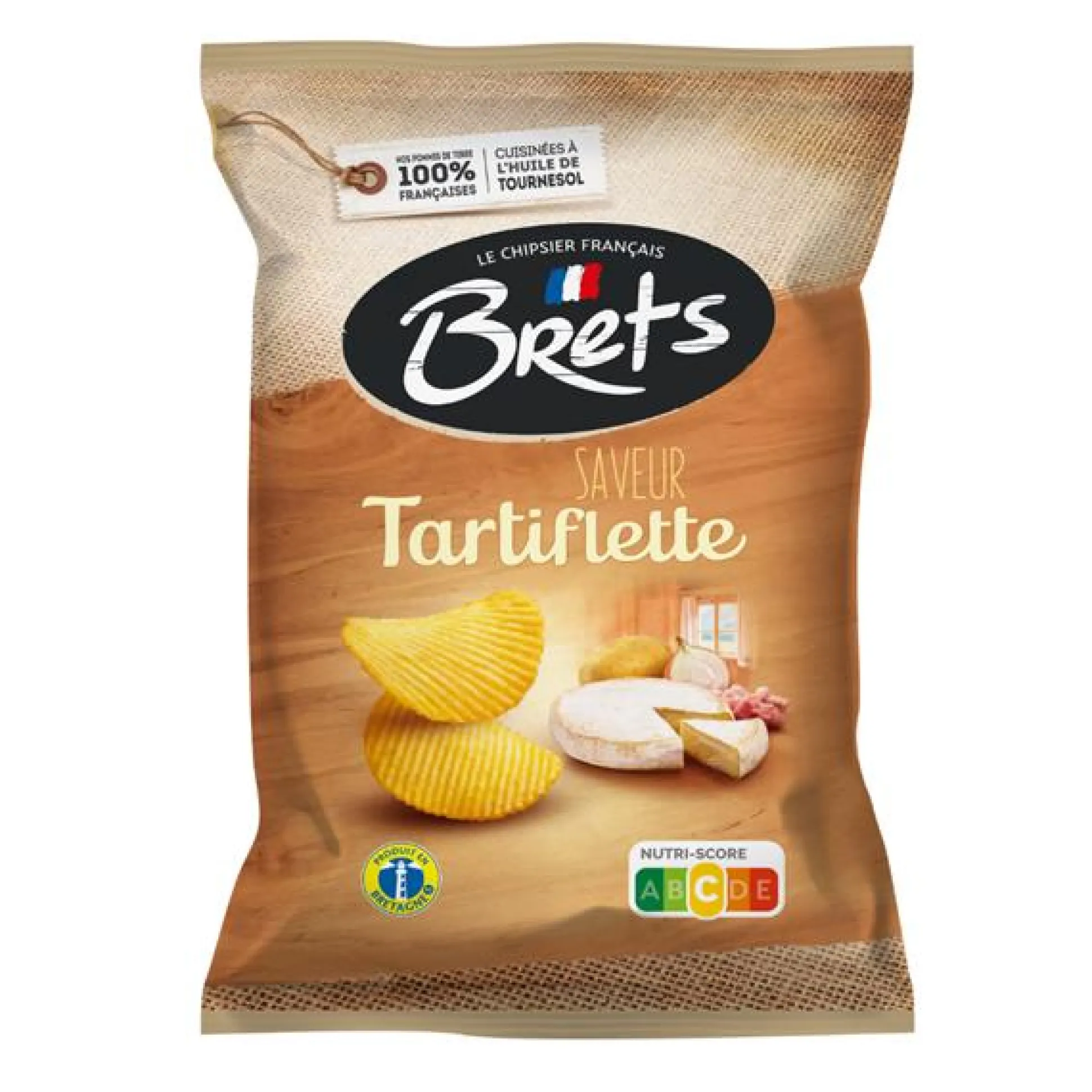 Brets chips met tartiflette smaak
