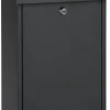 Brievenbus Halifax mat antraciet
