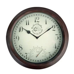 Buitenklok kunststof