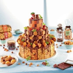 Cake met gekonfijt fruit