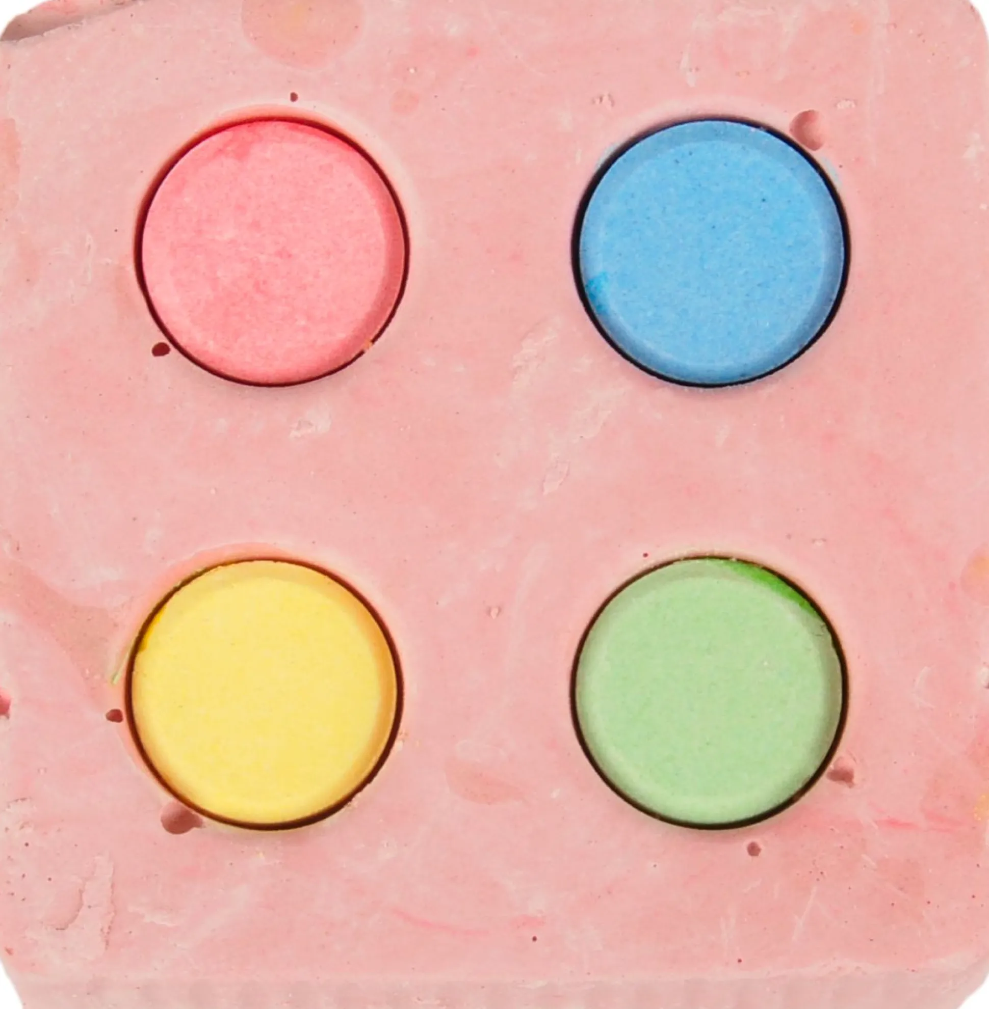 Calcium kubus 4 kleuren 120g