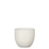 Carrie pot rond wit glaze - h14xd16cm