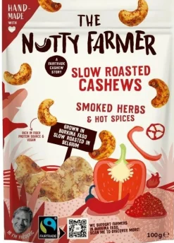 Cashew noten smoked & hot herbs
