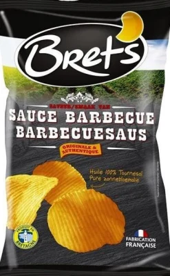 Chips met barbecuesaus smaak