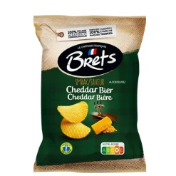 Chips met cheddar en bier smaak
