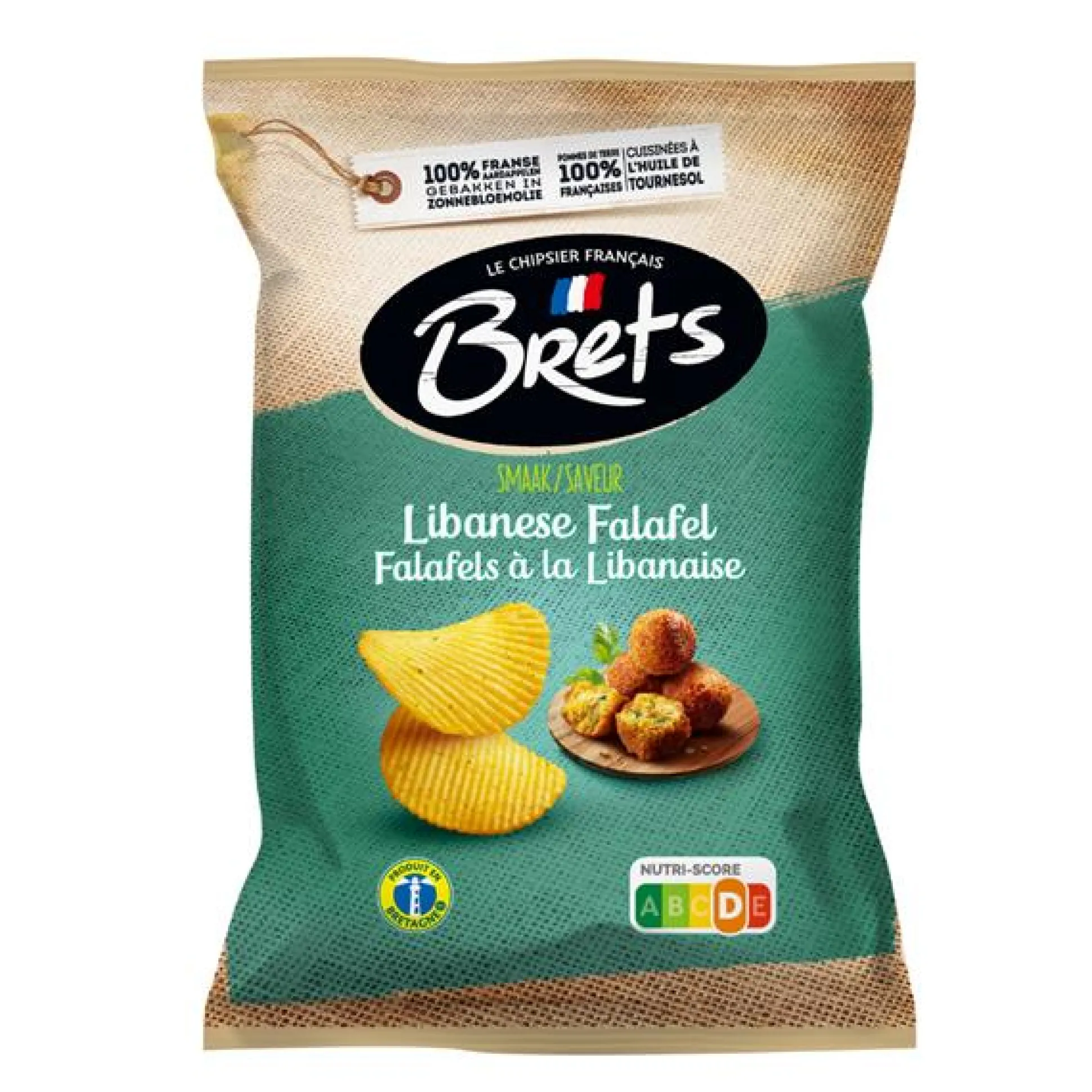 Chips met falafel smaak