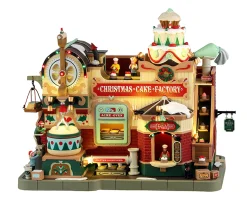 Christmas cake factory, with 4.5v adaptor