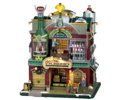 Christmas cheer bottling company, with 4.5v adaptor