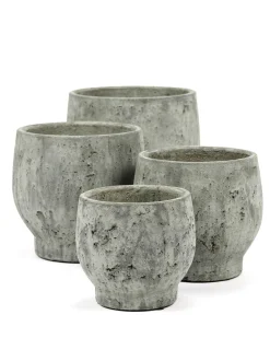 Clay Pot roots l17xb17x 15,5 grijs