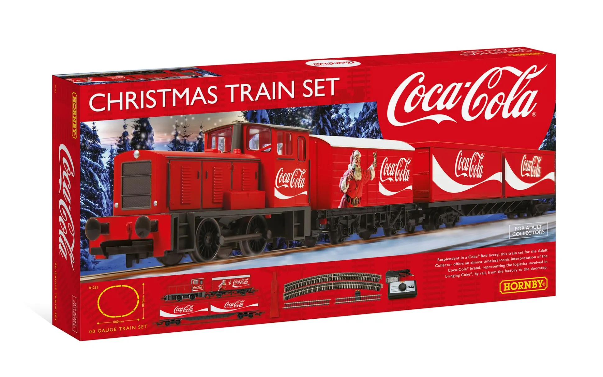 Coca cola kersttrein 1:76