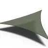 Coolfit schaduwdoek driehoek, 360x360x360cm, olijf