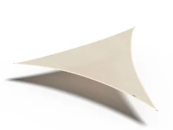 Coolfit schaduwdoek driehoek, 360x360x360cm, ecru