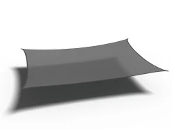 Coolfit schaduwdoek rechthoek, 500x300cm, antraciet