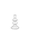 Costa kandelaar glas - h14,5xd9cm