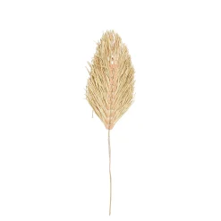 Decoratie blad roze - l70xb21xh1cm