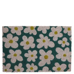 Deurmat bloem - l60xb40xh1,5cm