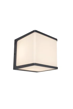 Doblo wandlamp antraciet grijs led 19.1w