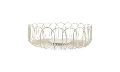 Draadmand 26,5xh7,5 grijs flor