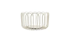 Draadmand 19xh10 grijs flores