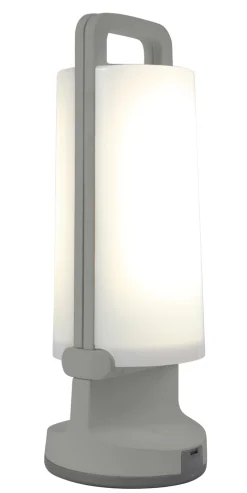 Dragonfly solar tafellamp zilver grijs led 1.2w