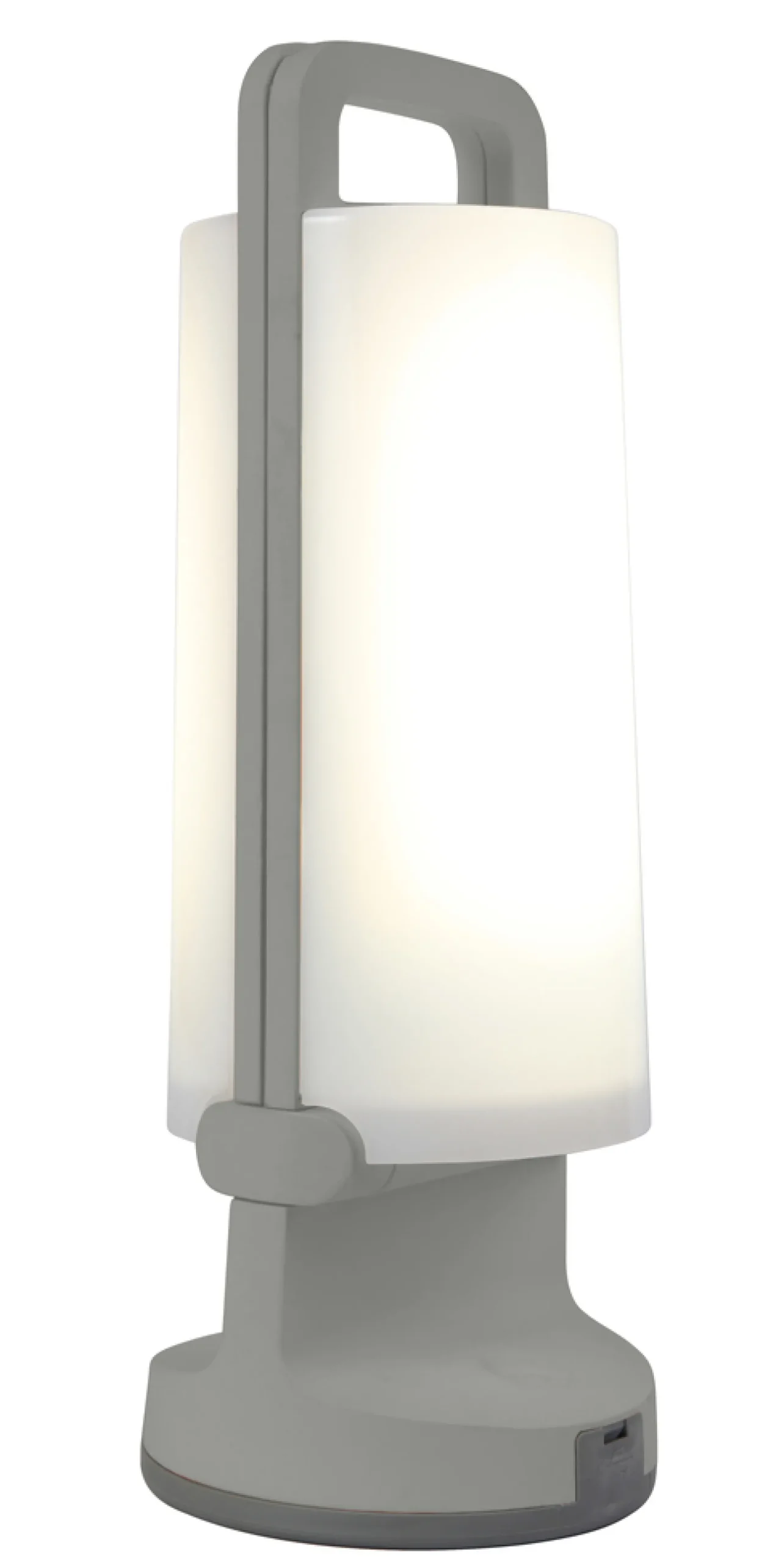 Dragonfly solar tafellamp zilver grijs led 1.2w