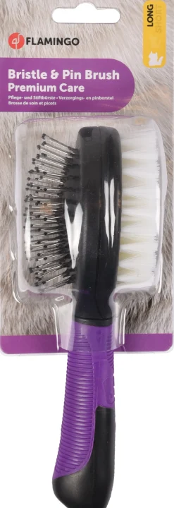 Dubbelz.borstel+pinnen kat+handv. s