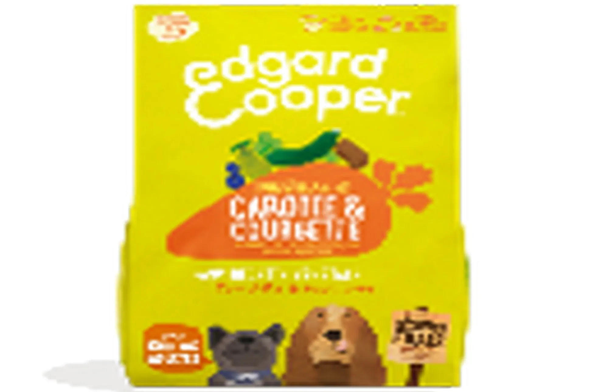 Edgard & cooper, hondenbrokken voor adult plant based wortel, 2,5kg